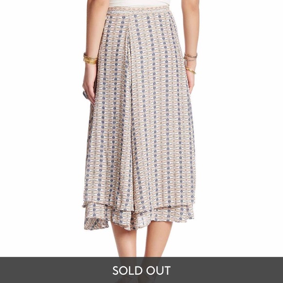 Free People Wrap Skirt - Picture 5 of 9